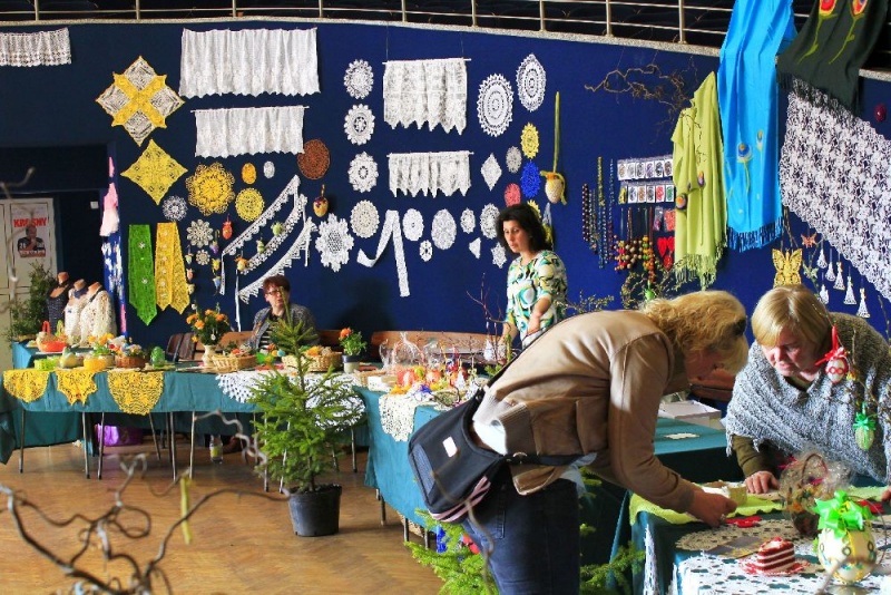 Zdjęcie w galerii na portalu naszwodzislaw.com: Kiermasz wielkanocny w Pszowie wiadomości z regionu