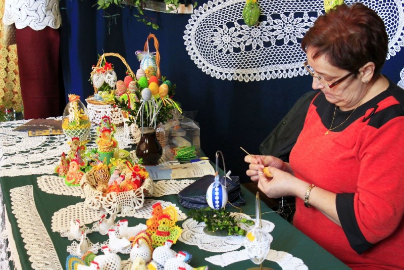 Zdjęcie w galerii na portalu naszwodzislaw.com: Kiermasz wielkanocny w Pszowie wiadomości z regionu