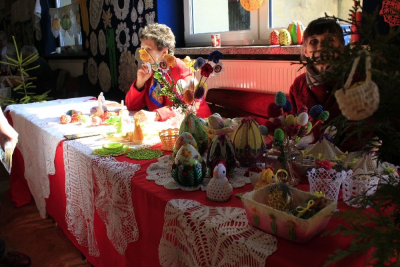 Zdjęcie w galerii na portalu naszwodzislaw.com: Kiermasz wielkanocny w Pszowie wiadomości z regionu