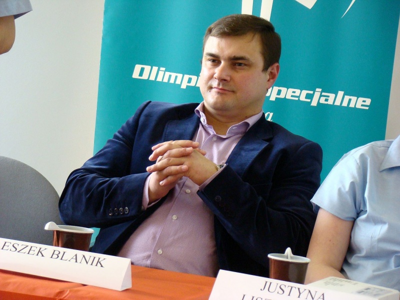 Zdjęcie w galerii na portalu naszwodzislaw.com: Leszek Blanik ambasadorem mityngu wiadomości z regionu