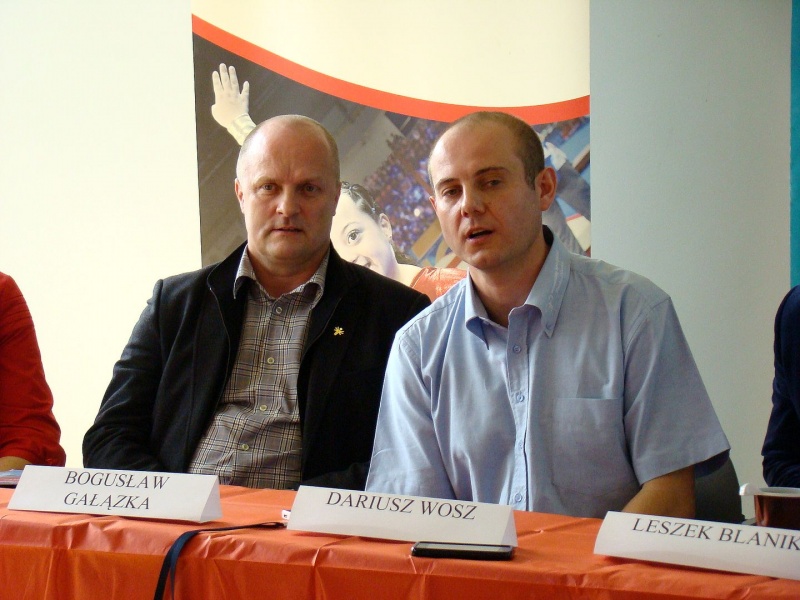 Zdjęcie w galerii na portalu naszwodzislaw.com: Leszek Blanik ambasadorem mityngu wiadomości z regionu