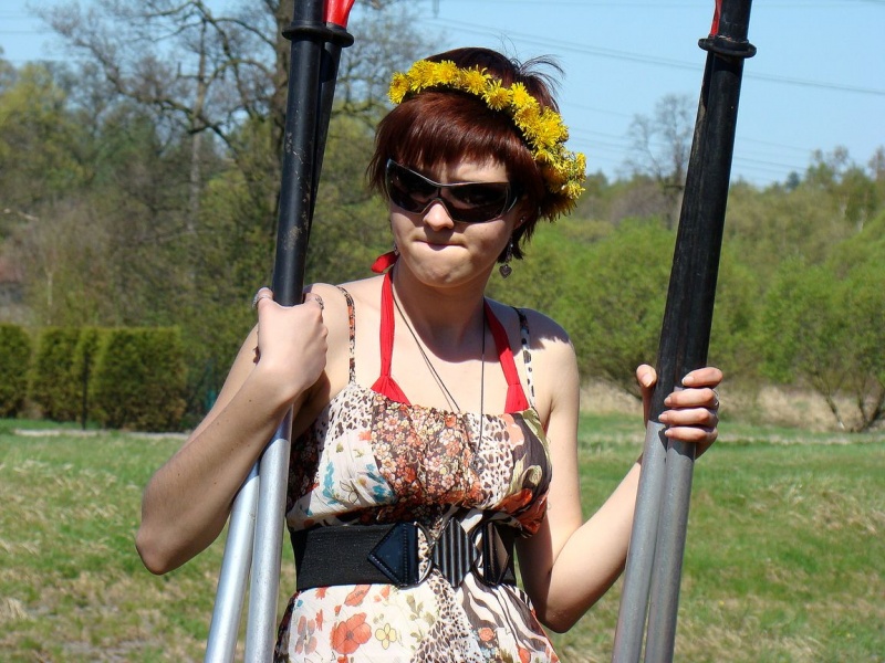 Zdjęcie w galerii na portalu naszwodzislaw.com: Neptun i Wiosenki na otwarciu Rudy wiadomości z regionu