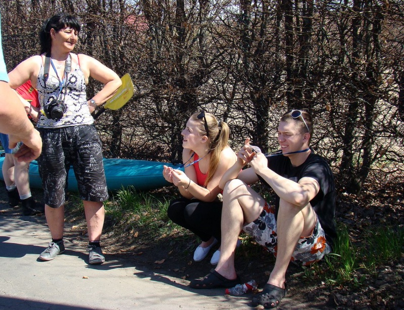 Zdjęcie w galerii na portalu naszwodzislaw.com: Neptun i Wiosenki na otwarciu Rudy wiadomości z regionu