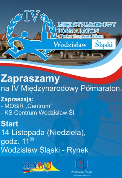 Zdjęcie w galerii na portalu naszwodzislaw.com: Wodzisławski półmaraton już w niedzielę wiadomości z regionu