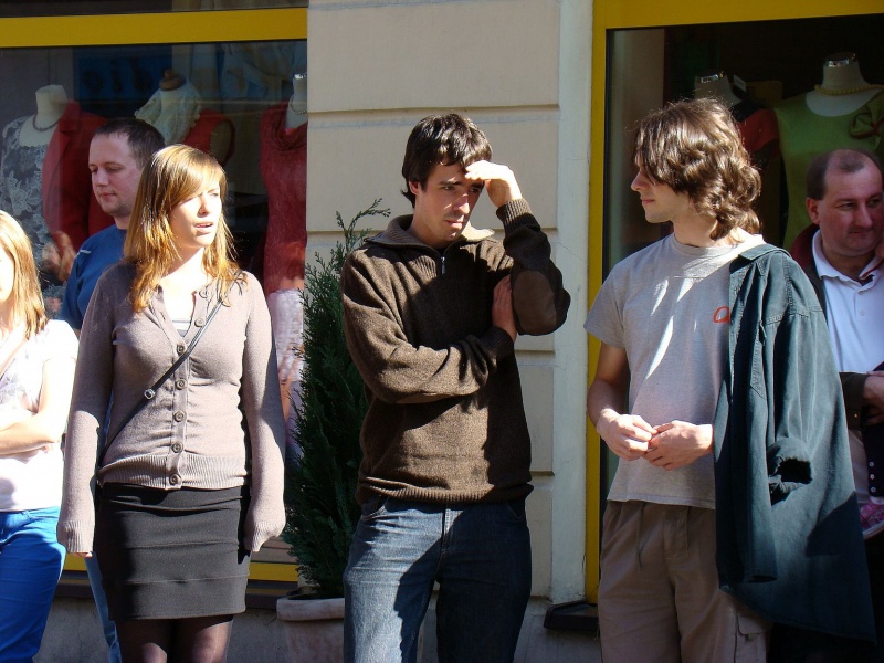 Zdjęcie w galerii na portalu naszwodzislaw.com: Rekonstruktorzy z Wodzisławia na deptaku wiadomości z regionu