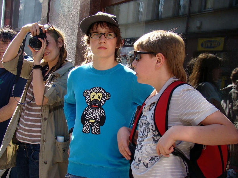 Zdjęcie w galerii na portalu naszwodzislaw.com: Rekonstruktorzy z Wodzisławia na deptaku wiadomości z regionu