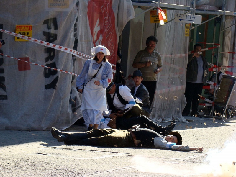 Zdjęcie w galerii na portalu naszwodzislaw.com: Rekonstruktorzy z Wodzisławia na deptaku wiadomości z regionu