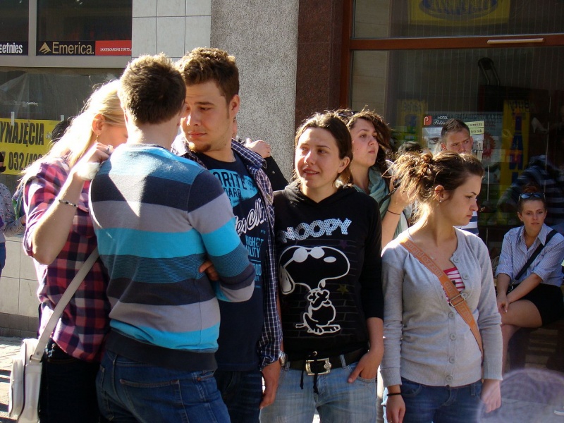 Zdjęcie w galerii na portalu naszwodzislaw.com: Rekonstruktorzy z Wodzisławia na deptaku wiadomości z regionu