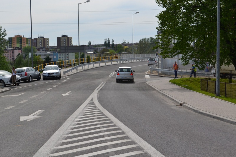 Zdjęcie w galerii na portalu naszwodzislaw.com: Nowy wiadukt już przejezdny wiadomości z regionu