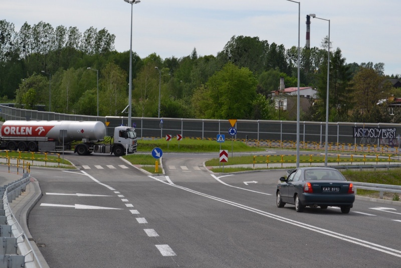 Zdjęcie w galerii na portalu naszwodzislaw.com: Nowy wiadukt już przejezdny wiadomości z regionu