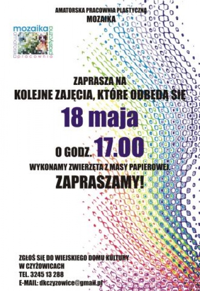 Zdjęcie w galerii na portalu naszwodzislaw.com: Zajęcia w MOZAICE wiadomości z regionu