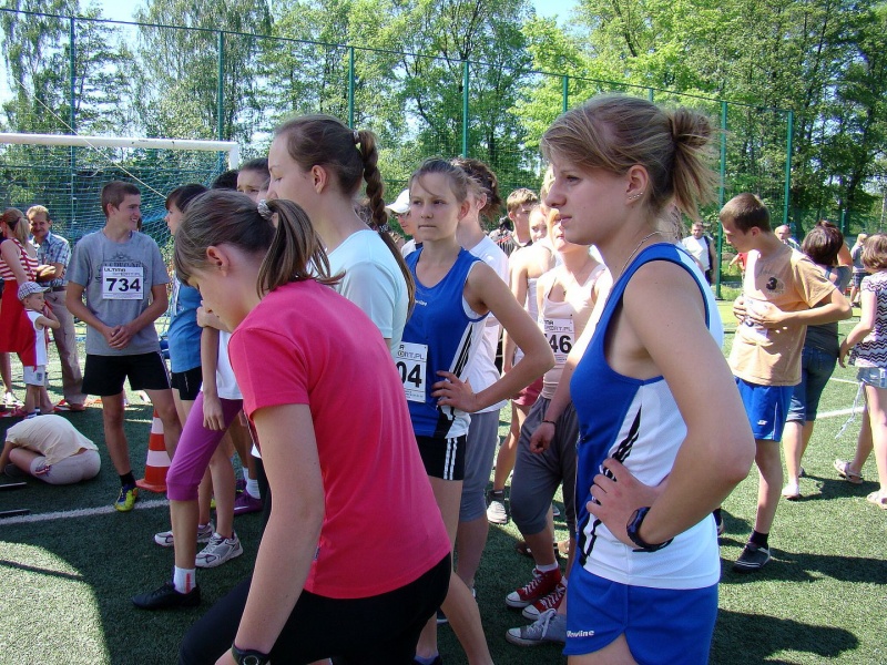 Zdjęcie w galerii na portalu naszwodzislaw.com: Zawodniczki MKS Wodzisław biegły w Rybniku wiadomości z regionu