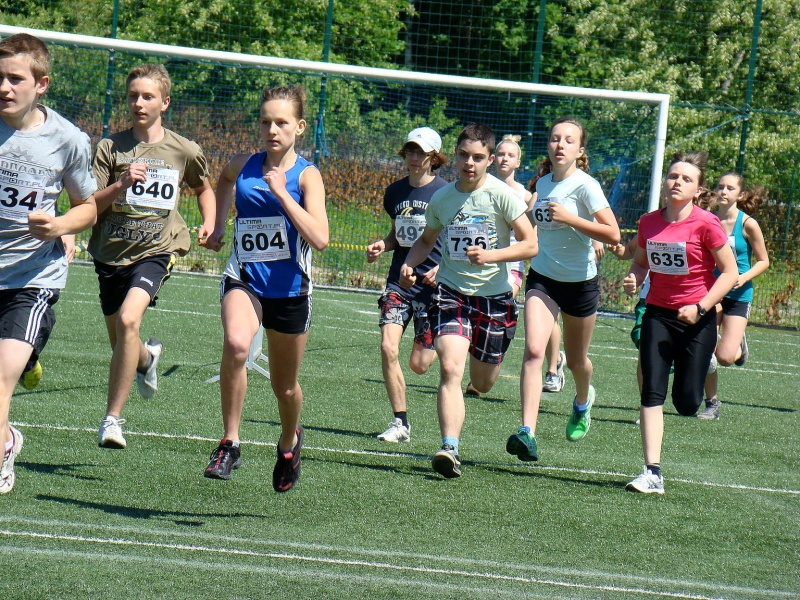 Zdjęcie w galerii na portalu naszwodzislaw.com: Zawodniczki MKS Wodzisław biegły w Rybniku wiadomości z regionu