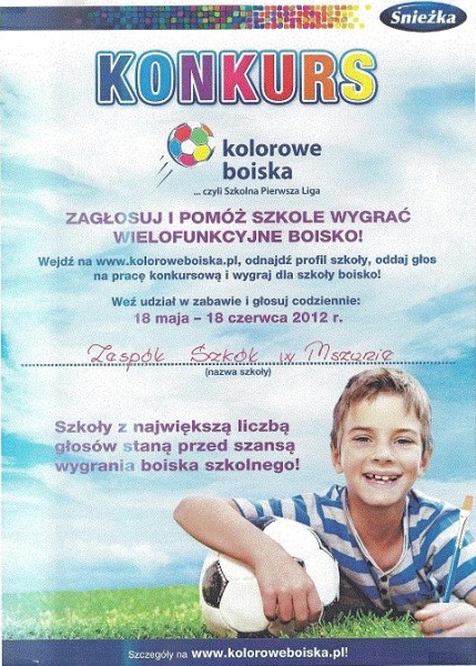 Zdjęcie w galerii na portalu naszwodzislaw.com: Zagłosuj i pomóż szkole wygrać boisko! wiadomości z regionu