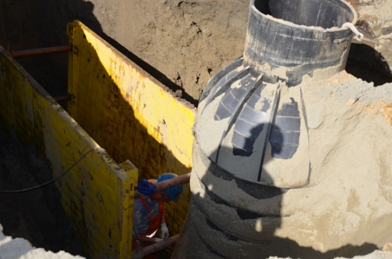 Zdjęcie w galerii na portalu naszwodzislaw.com: Budowa kanalizacji - przełomowy rok wiadomości z regionu