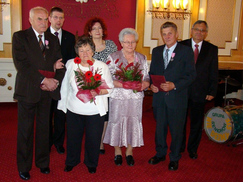 Zdjęcie w galerii na portalu naszwodzislaw.com: Iskrzy między nimi już pół wieku wiadomości z regionu