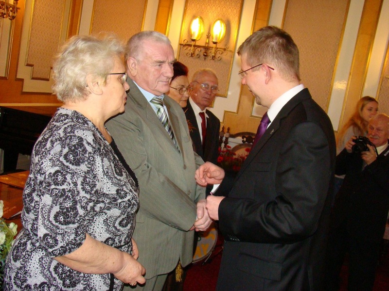 Zdjęcie w galerii na portalu naszwodzislaw.com: Iskrzy między nimi już pół wieku wiadomości z regionu