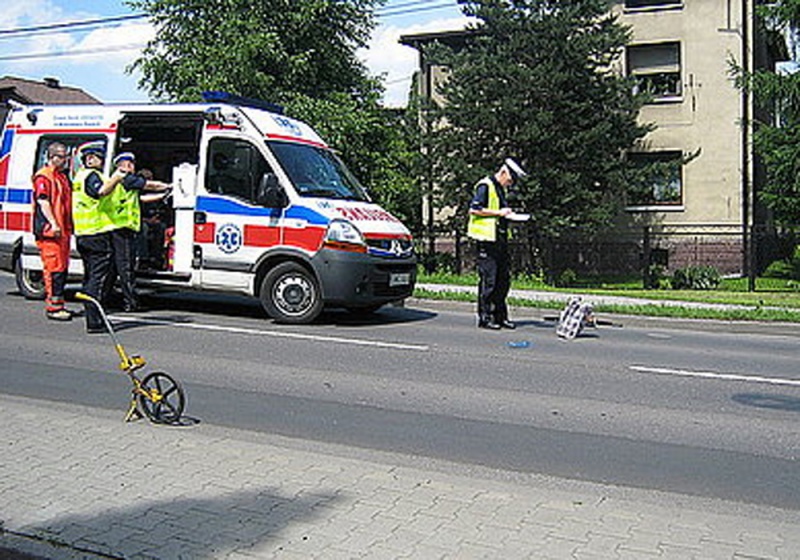 Zdjęcie w galerii na portalu naszwodzislaw.com: Śmiertelne potrącenie na Pszowskiej wiadomości z regionu