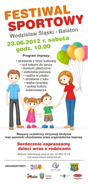 Zdjęcie w galerii na portalu naszwodzislaw.com: Festiwal sportowy rozpocznie letni sezon nad Balatonem wiadomości z regionu