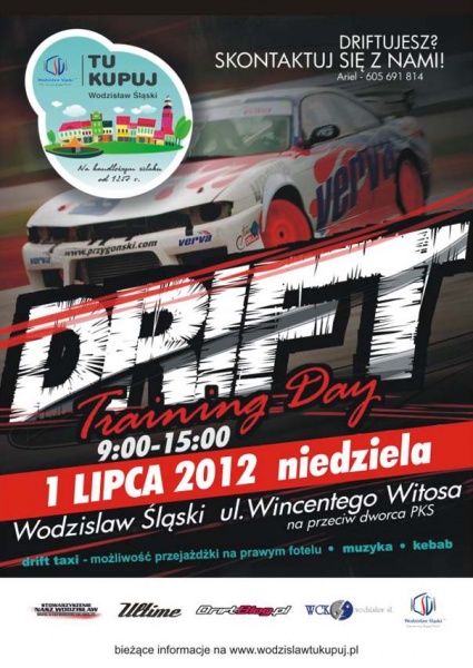 Zdjęcie w galerii na portalu naszwodzislaw.com: Trening Driftu wiadomości z regionu