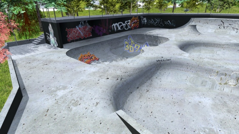 Zdjęcie w galerii na portalu naszwodzislaw.com: Super skate park w parku Trzy Wzgórza wiadomości z regionu