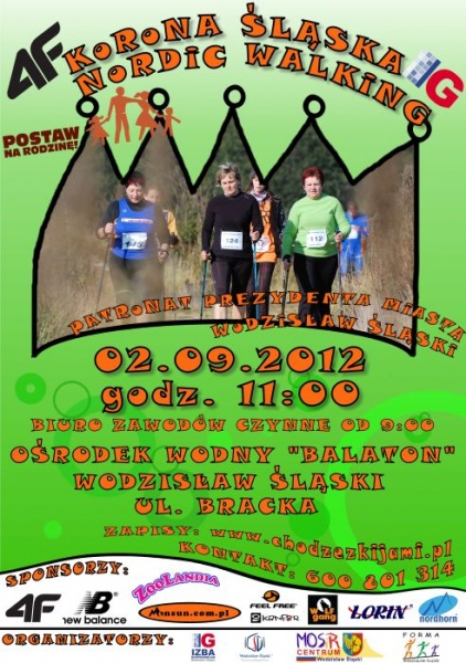 Zdjęcie w galerii na portalu naszwodzislaw.com: 4F Korona Śląska IG Nordic Walking wiadomości z regionu
