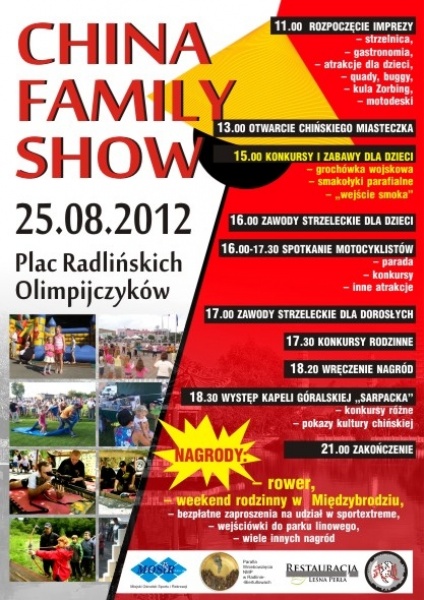 Zdjęcie w galerii na portalu naszwodzislaw.com: Festyn - China Family Show wiadomości z regionu