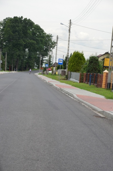 Zdjęcie w galerii na portalu naszwodzislaw.com: Oddali drogę miesiąc przed terminem wiadomości z regionu