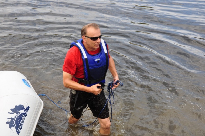 Zdjęcie w galerii na portalu naszwodzislaw.com: Odra dała im mocno popalić wiadomości z regionu