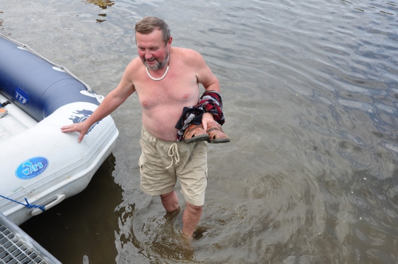 Zdjęcie w galerii na portalu naszwodzislaw.com: Odra dała im mocno popalić wiadomości z regionu