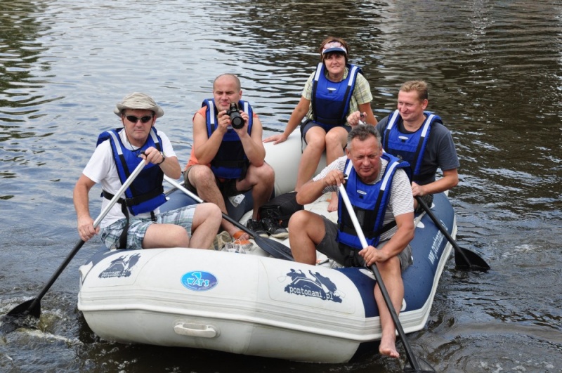 Zdjęcie w galerii na portalu naszwodzislaw.com: Odra dała im mocno popalić wiadomości z regionu
