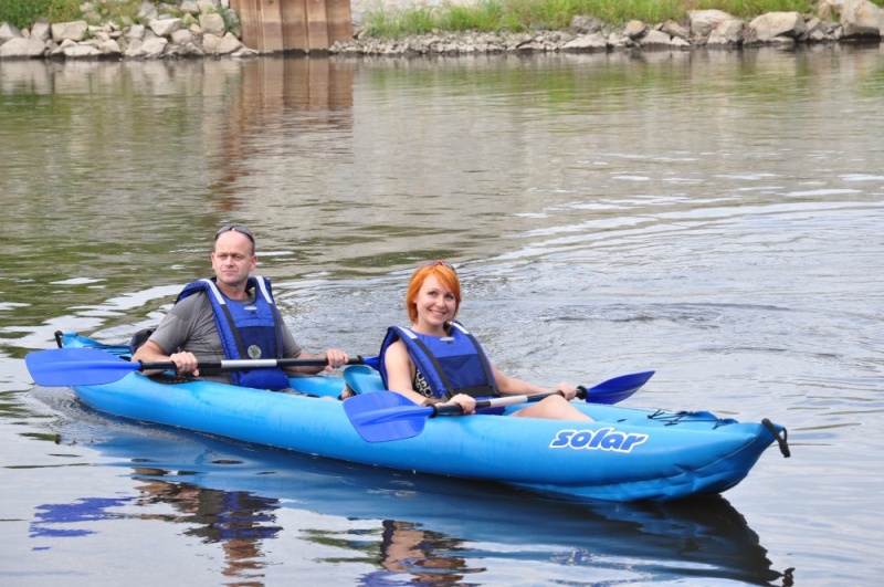 Zdjęcie w galerii na portalu naszwodzislaw.com: Odra dała im mocno popalić wiadomości z regionu