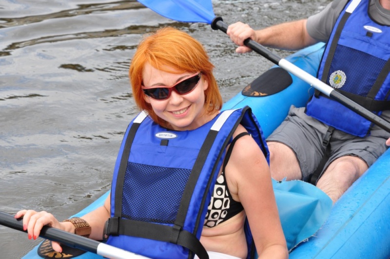 Zdjęcie w galerii na portalu naszwodzislaw.com: Odra dała im mocno popalić wiadomości z regionu