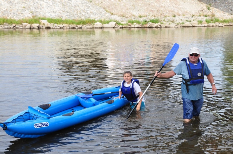 Zdjęcie w galerii na portalu naszwodzislaw.com: Odra dała im mocno popalić wiadomości z regionu
