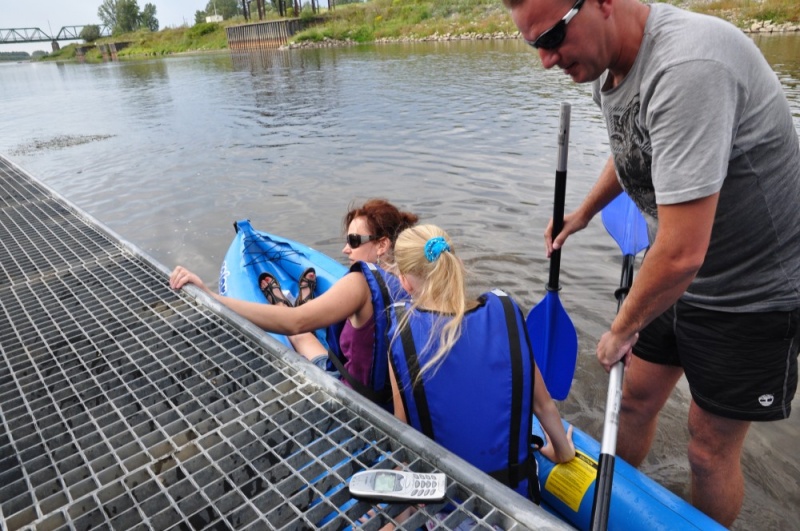 Zdjęcie w galerii na portalu naszwodzislaw.com: Odra dała im mocno popalić wiadomości z regionu
