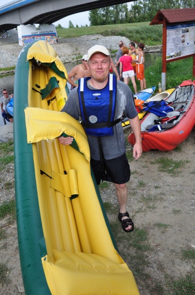 Zdjęcie w galerii na portalu naszwodzislaw.com: Odra dała im mocno popalić wiadomości z regionu