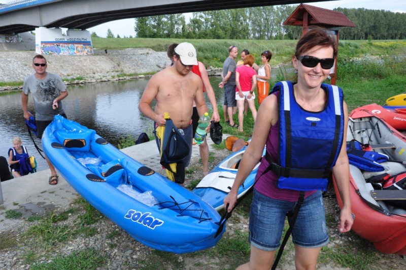 Zdjęcie w galerii na portalu naszwodzislaw.com: Odra dała im mocno popalić wiadomości z regionu