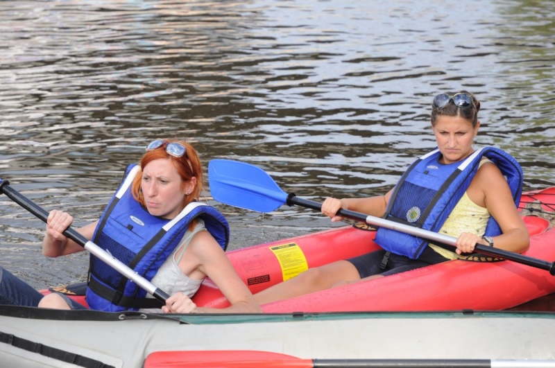 Zdjęcie w galerii na portalu naszwodzislaw.com: Odra dała im mocno popalić wiadomości z regionu