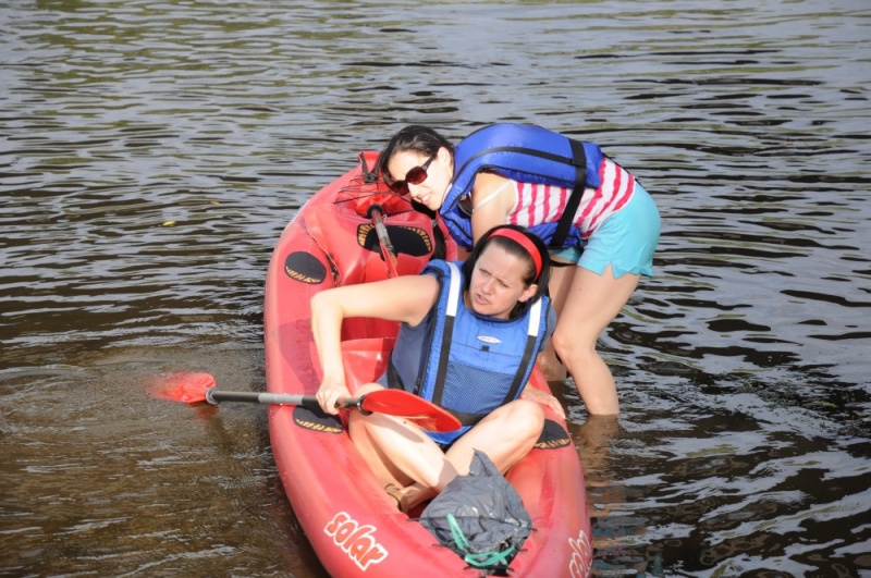 Zdjęcie w galerii na portalu naszwodzislaw.com: Odra dała im mocno popalić wiadomości z regionu