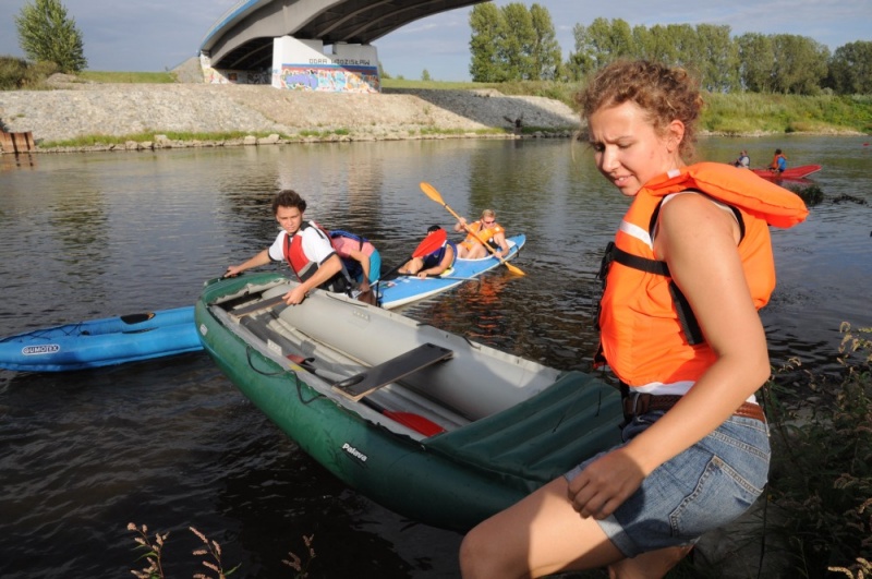 Zdjęcie w galerii na portalu naszwodzislaw.com: Odra dała im mocno popalić wiadomości z regionu