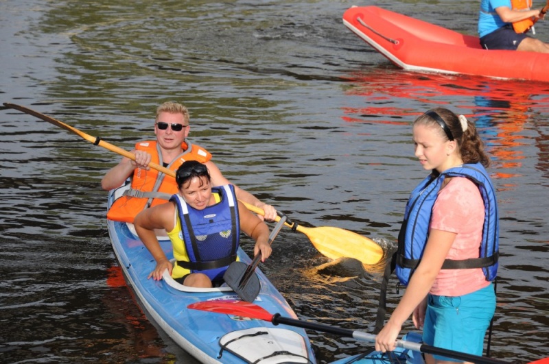 Zdjęcie w galerii na portalu naszwodzislaw.com: Odra dała im mocno popalić wiadomości z regionu