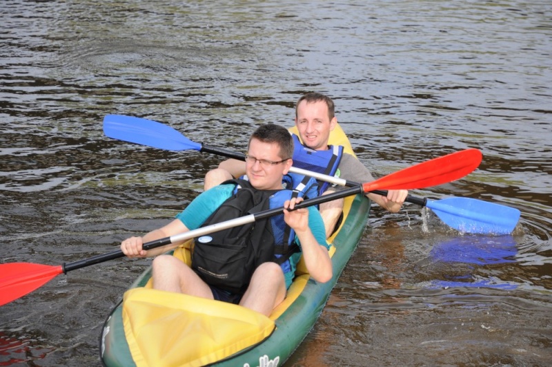 Zdjęcie w galerii na portalu naszwodzislaw.com: Odra dała im mocno popalić wiadomości z regionu
