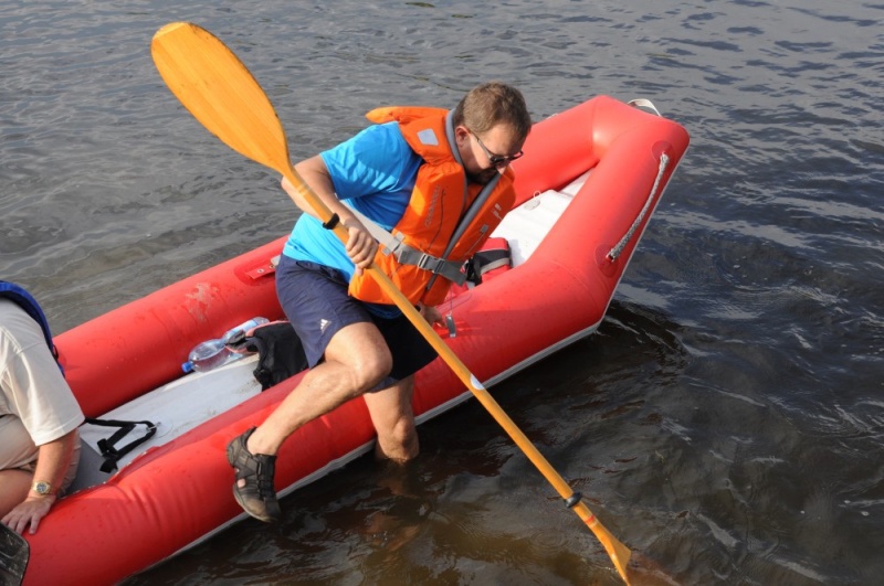 Zdjęcie w galerii na portalu naszwodzislaw.com: Odra dała im mocno popalić wiadomości z regionu