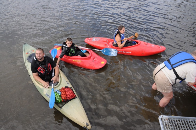 Zdjęcie w galerii na portalu naszwodzislaw.com: Odra dała im mocno popalić wiadomości z regionu