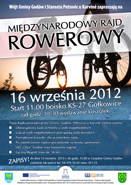 Zdjęcie w galerii na portalu naszwodzislaw.com: Międzynarodowy Rajd Rowerowy wiadomości z regionu