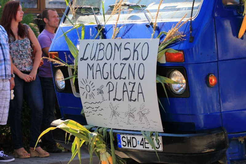 Zdjęcie w galerii na portalu naszwodzislaw.com: W Lubomi prawdziwa dożynkowa rewia wiadomości z regionu