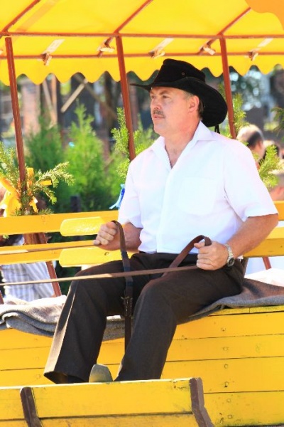 Zdjęcie w galerii na portalu naszwodzislaw.com: W Lubomi prawdziwa dożynkowa rewia wiadomości z regionu