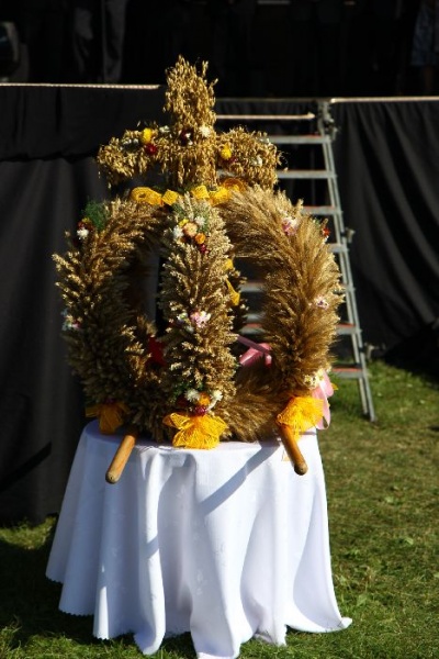 Zdjęcie w galerii na portalu naszwodzislaw.com: W Lubomi prawdziwa dożynkowa rewia wiadomości z regionu