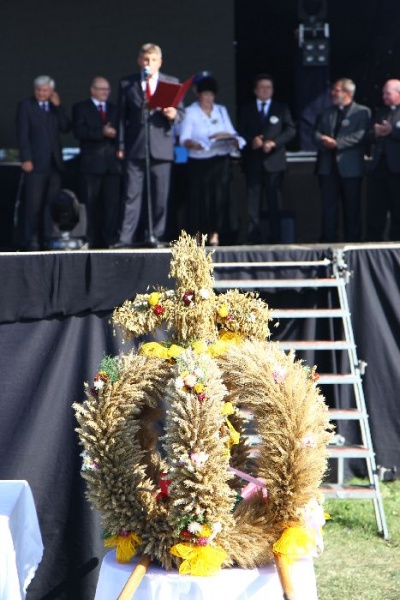Zdjęcie w galerii na portalu naszwodzislaw.com: W Lubomi prawdziwa dożynkowa rewia wiadomości z regionu