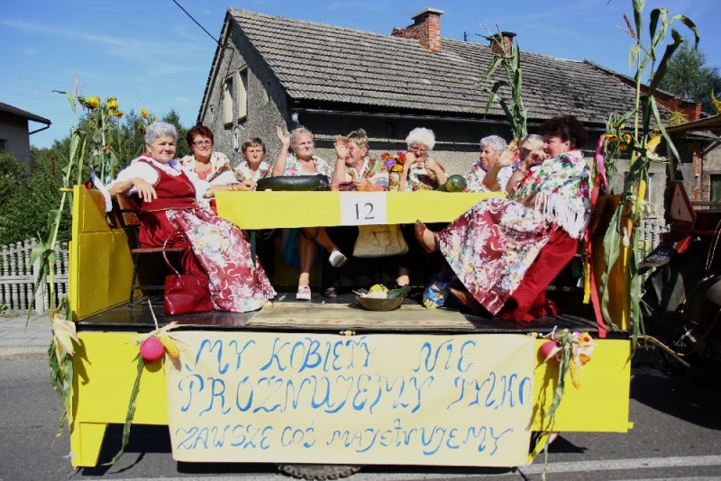 Zdjęcie w galerii na portalu naszwodzislaw.com: W Lubomi prawdziwa dożynkowa rewia wiadomości z regionu
